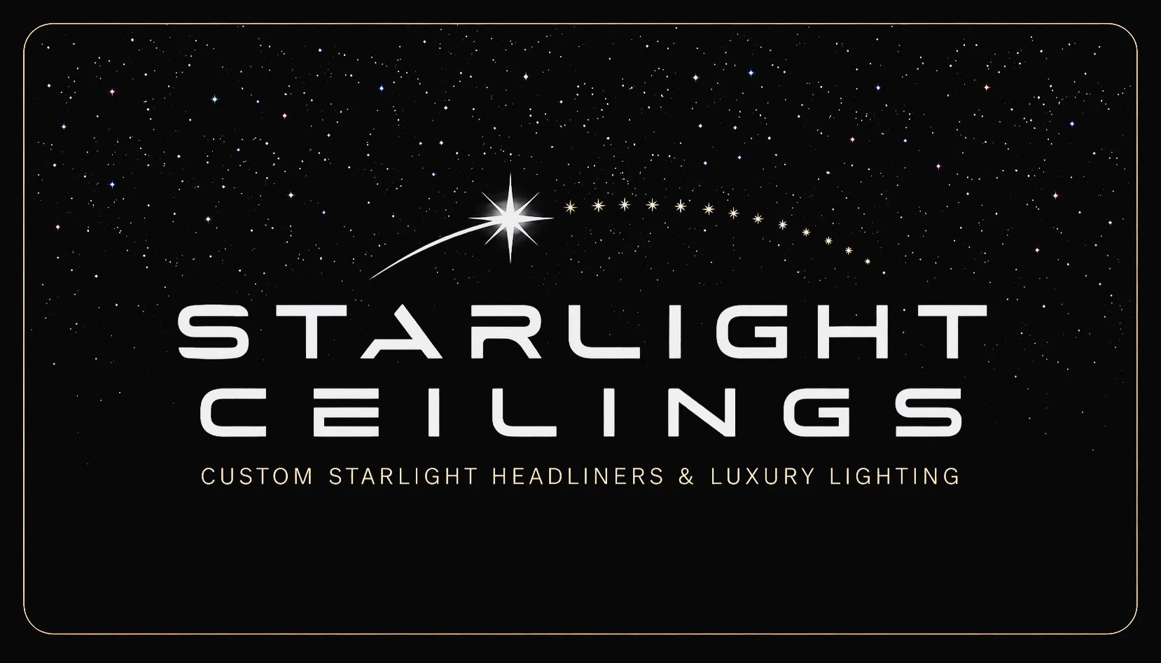 StarLight Ceilings SLC logo for custom starlight headliners and vehicle lighting in Utah